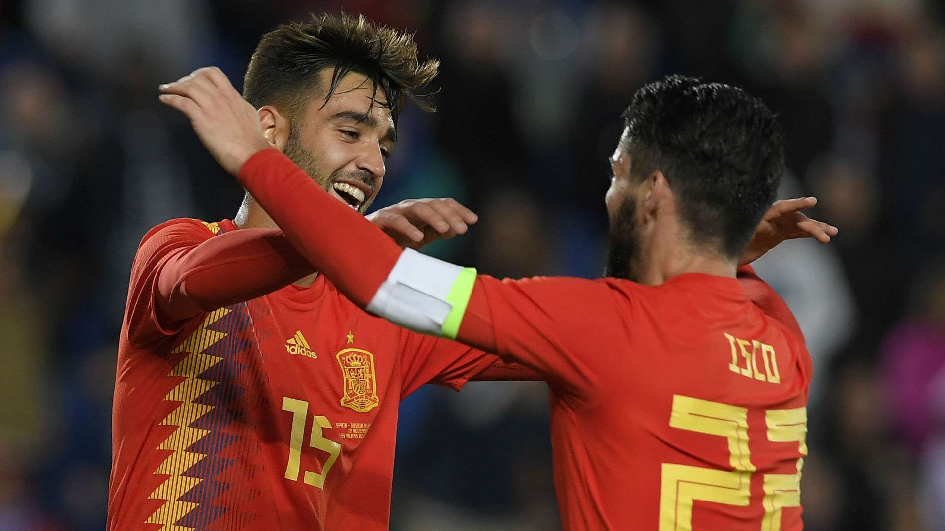 Brais Mendez Isco Spain international friendly 18112018