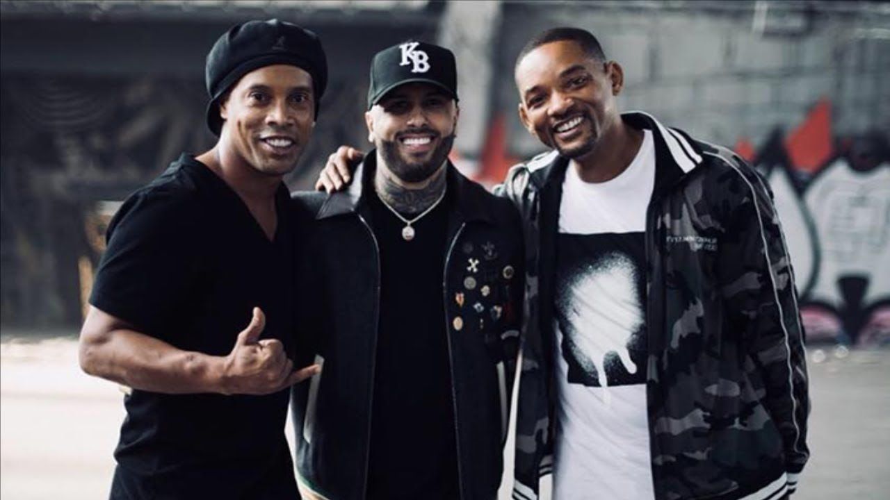 Ronaldinho Will Smith Nicky Jam