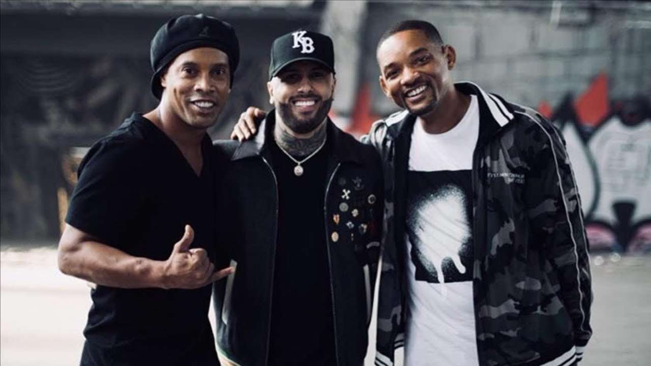 Ronaldinho Will Smith Nicky Jam