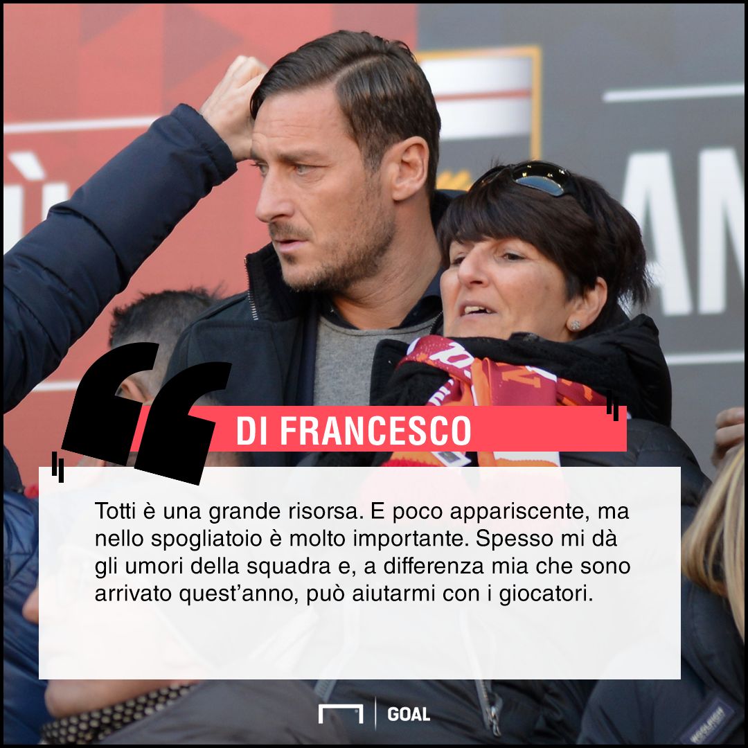 Di Francesco su Totti PS ita