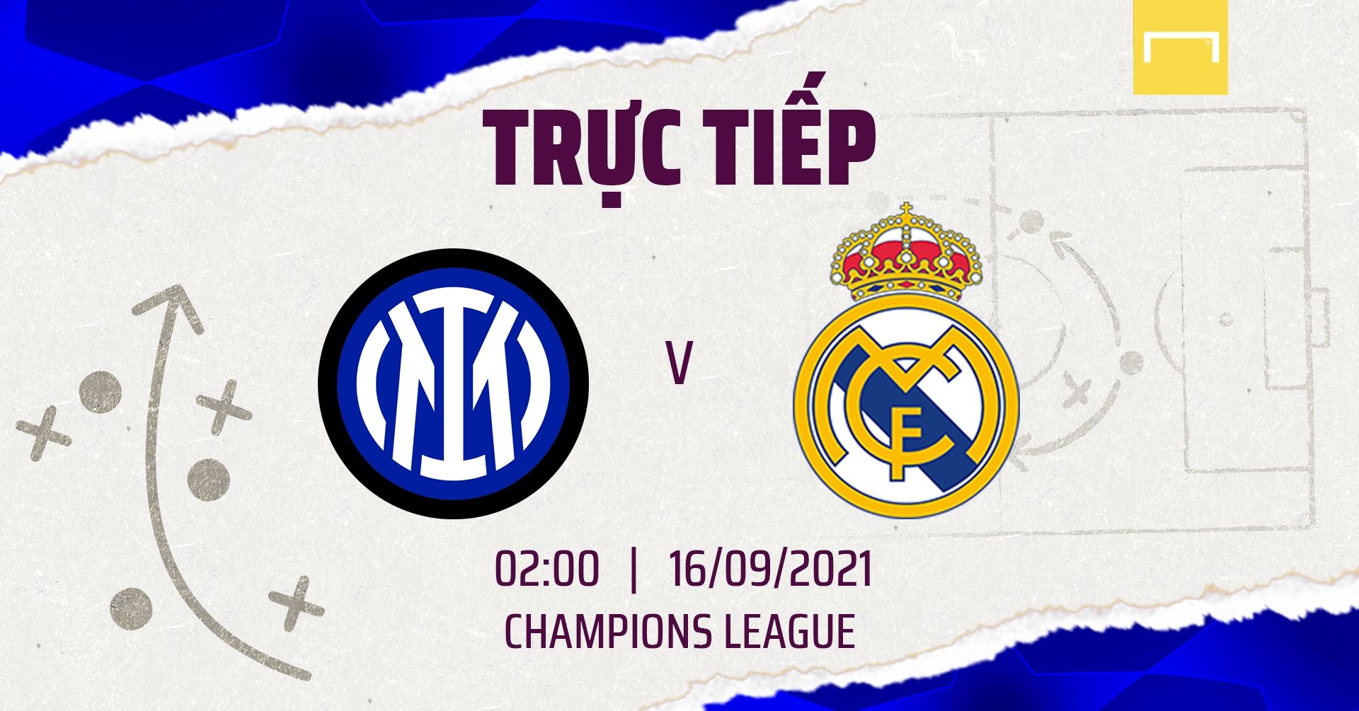 Live Inter Milan Real Madrid 2021/22 UEFA Champions League GFX