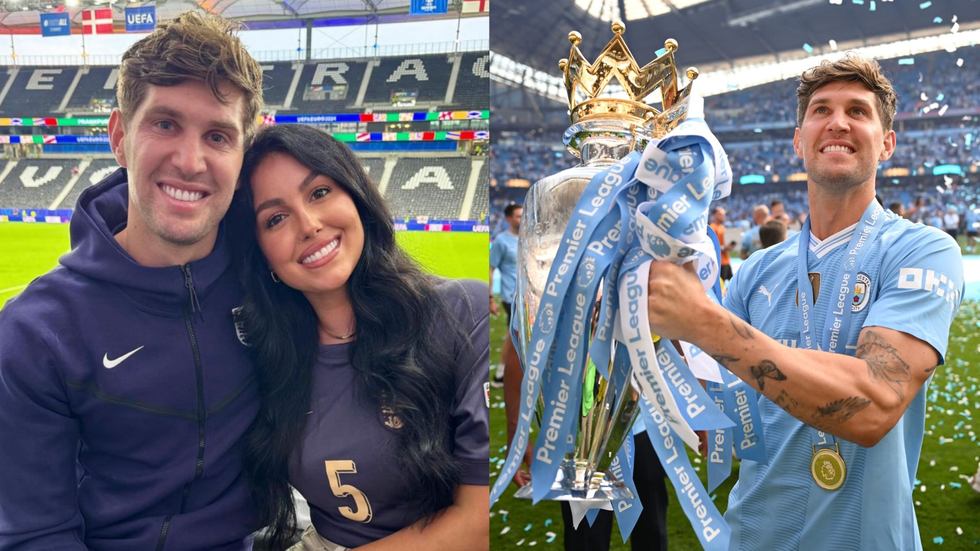 John Stones Olivia Naylor