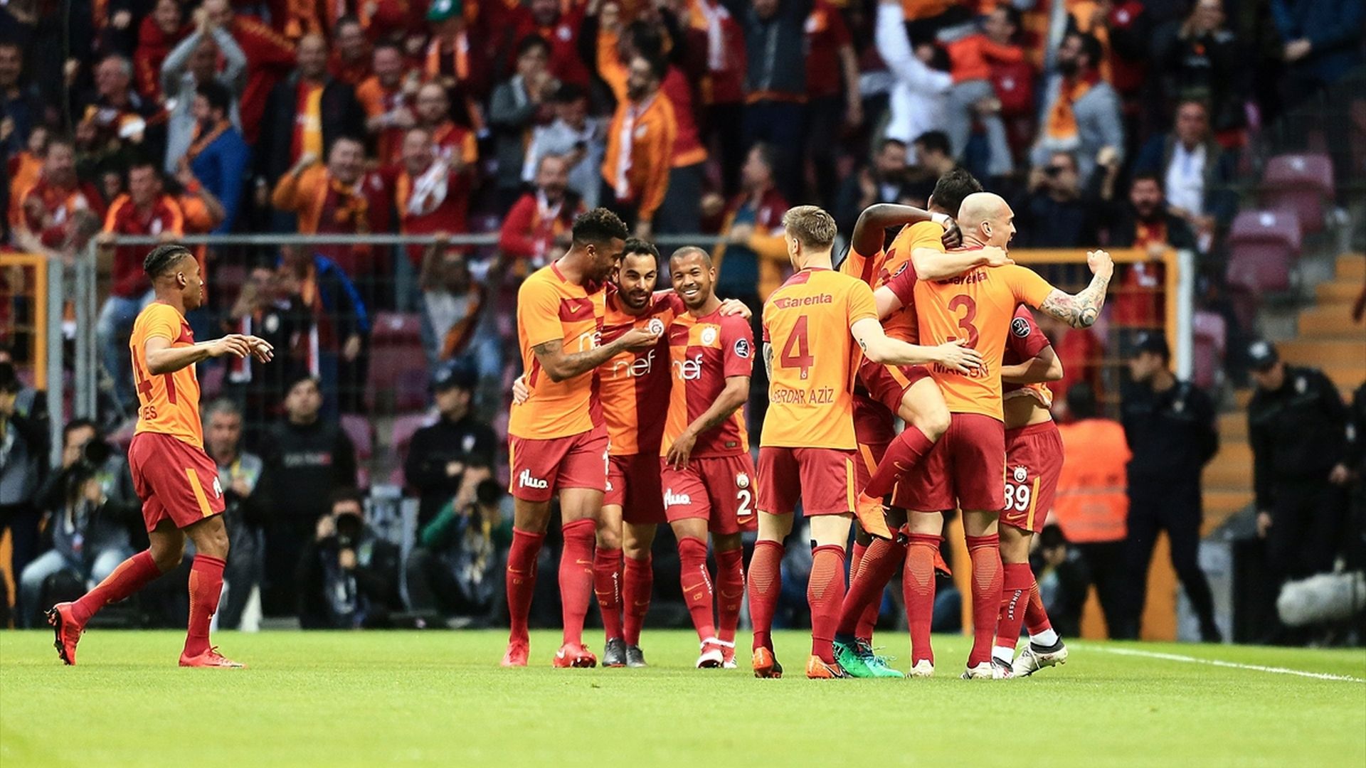 Galatasaray goal celebration 412018