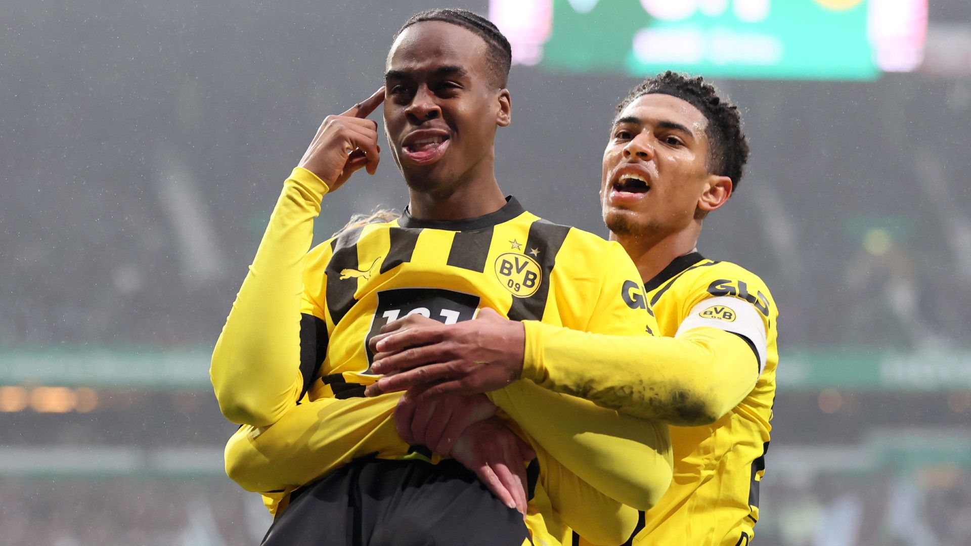 JAMIE BYNOE-GITTENS BORUSSIA DORTMUND BUNDESLIGA 11022023