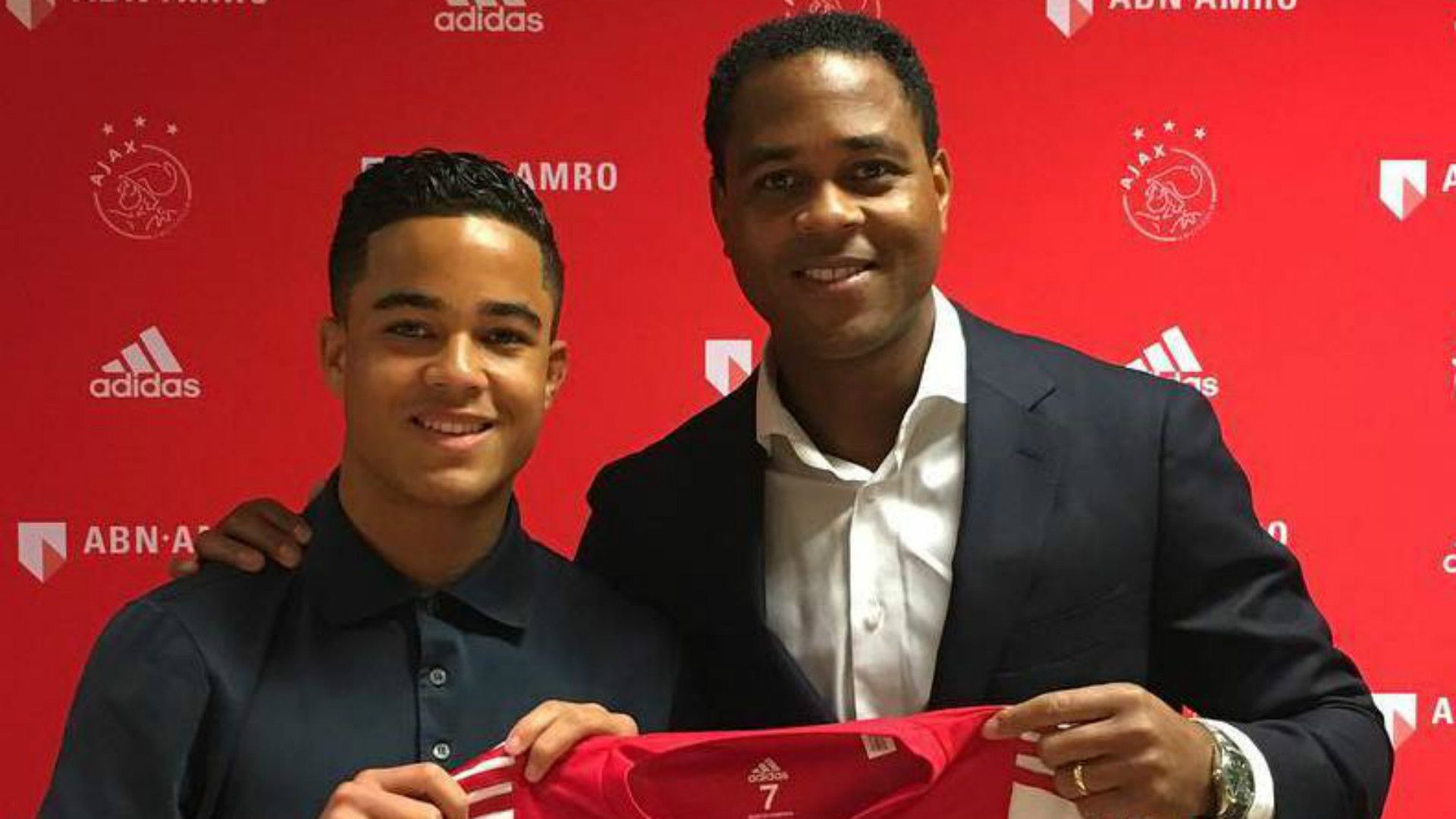 Justin Kluivert Patrick Kluivert Ajax