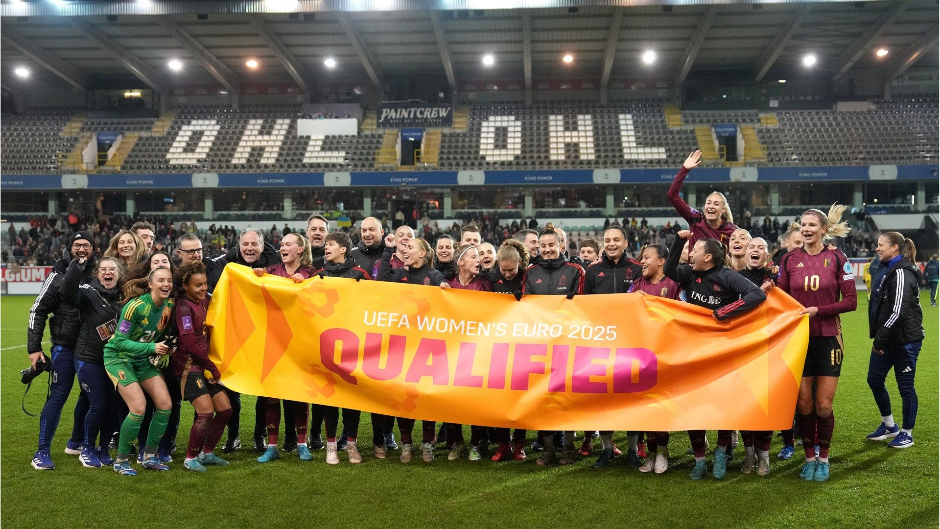 Belgium Women Euro 2025 qualification