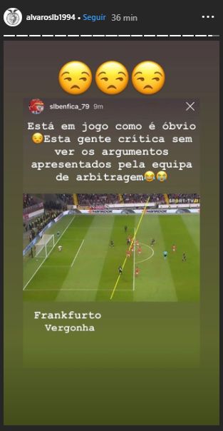 Alvaro post instagram