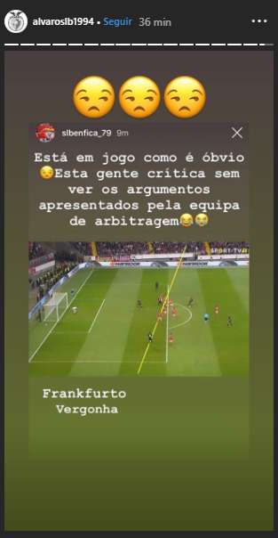 Alvaro post instagram