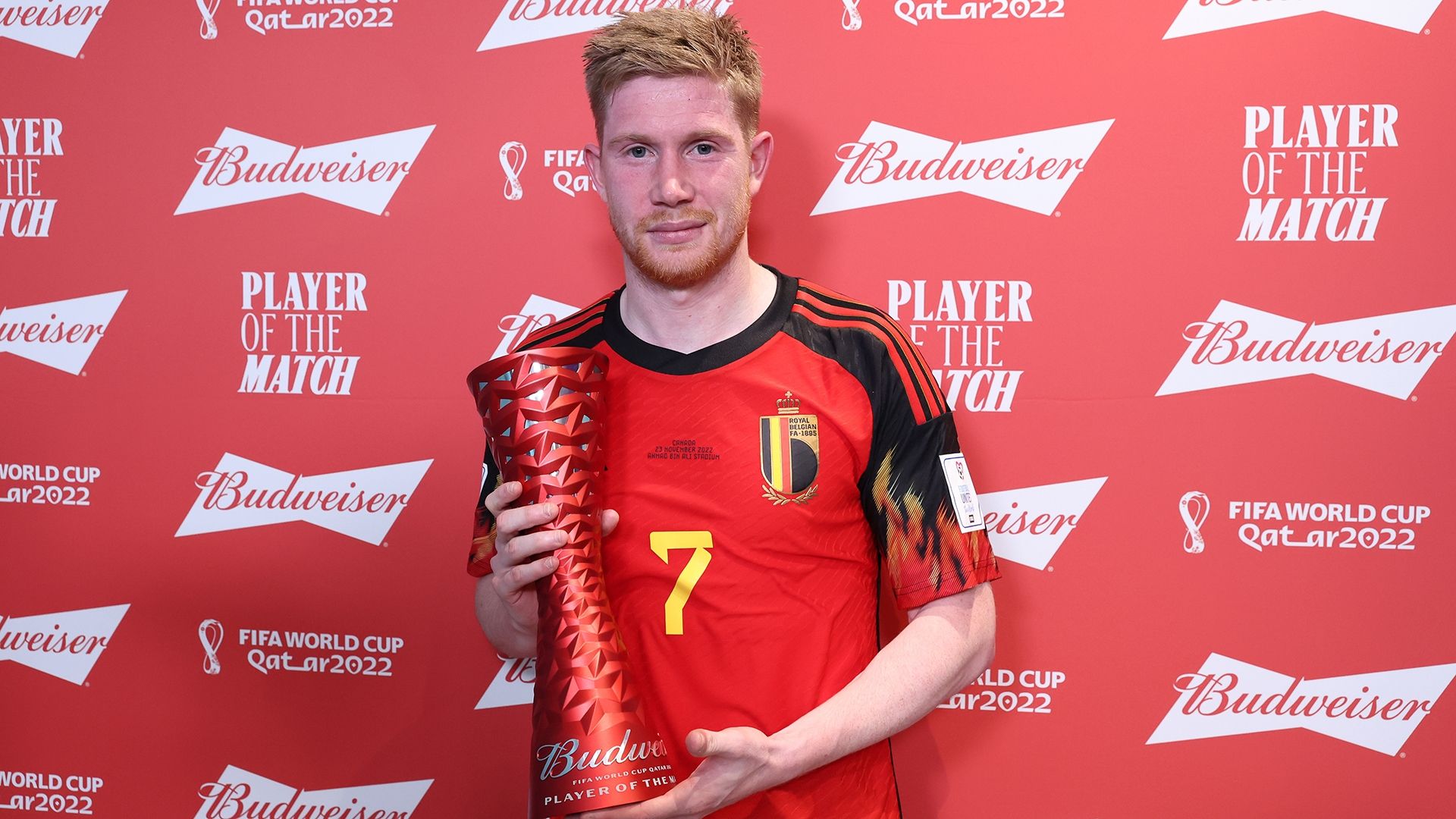 Kevin De Bruyne Belgium World Cup 2022