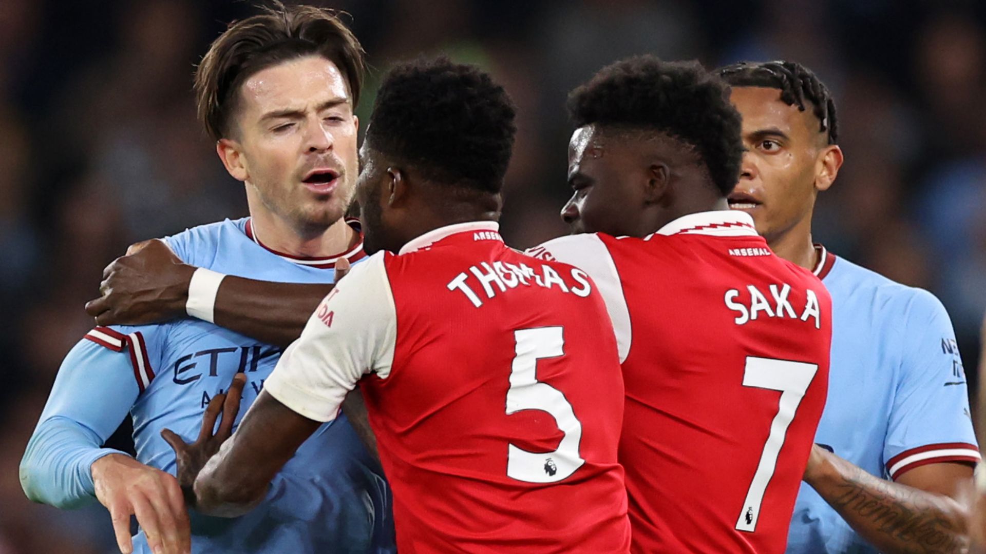 Manchester City Arsenal Jack Grealish 2022-23