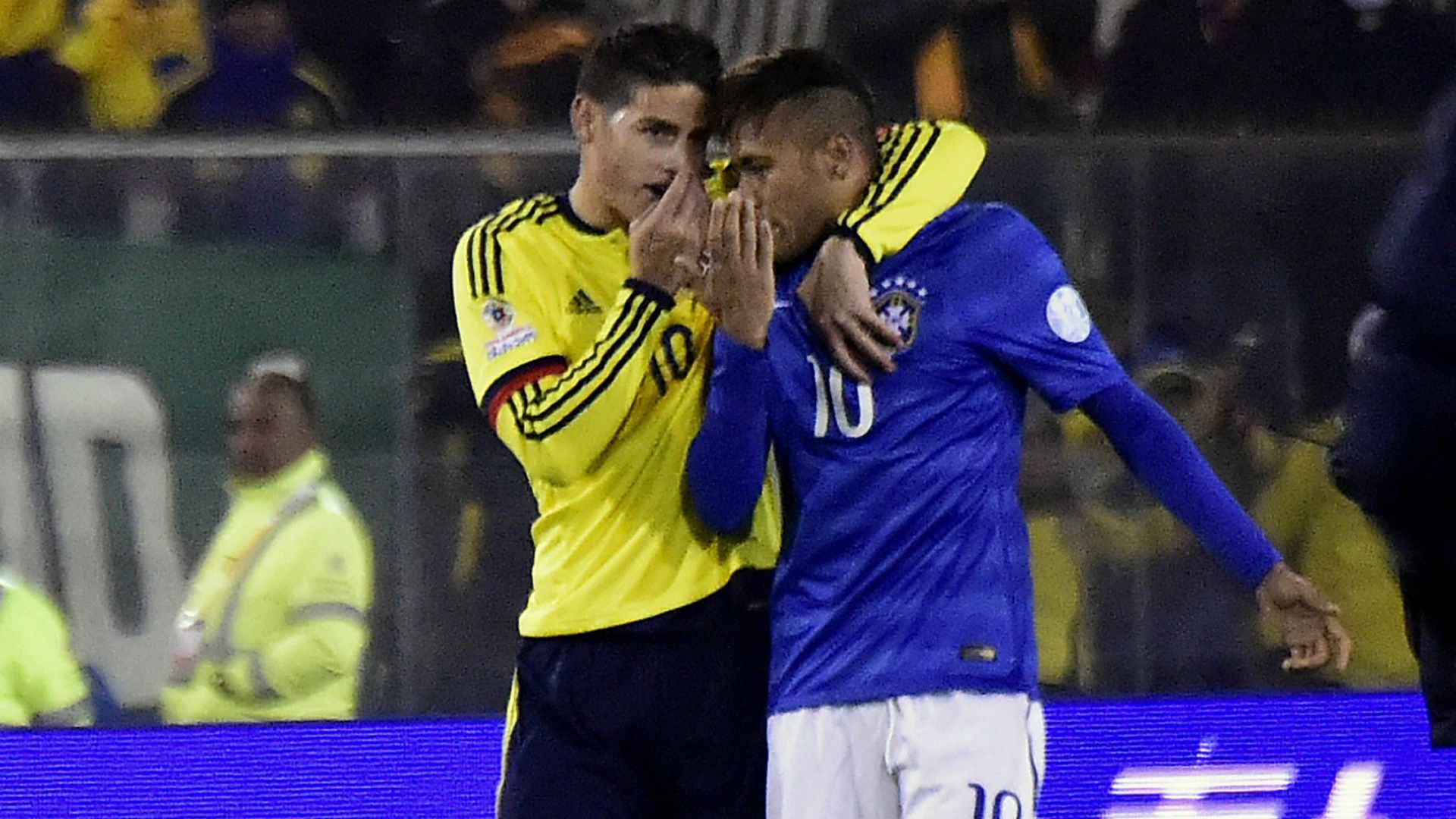 James y Neymar Copa América 2015