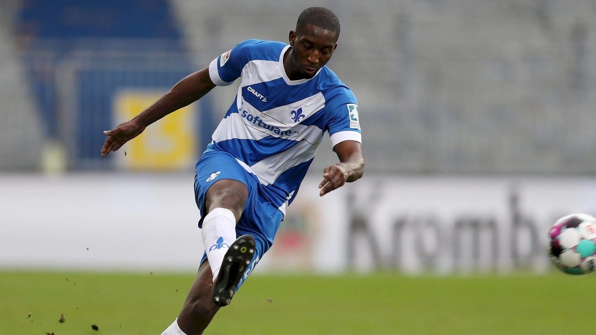 Ghana and Darmstadt defender Patric Pfeiffer.