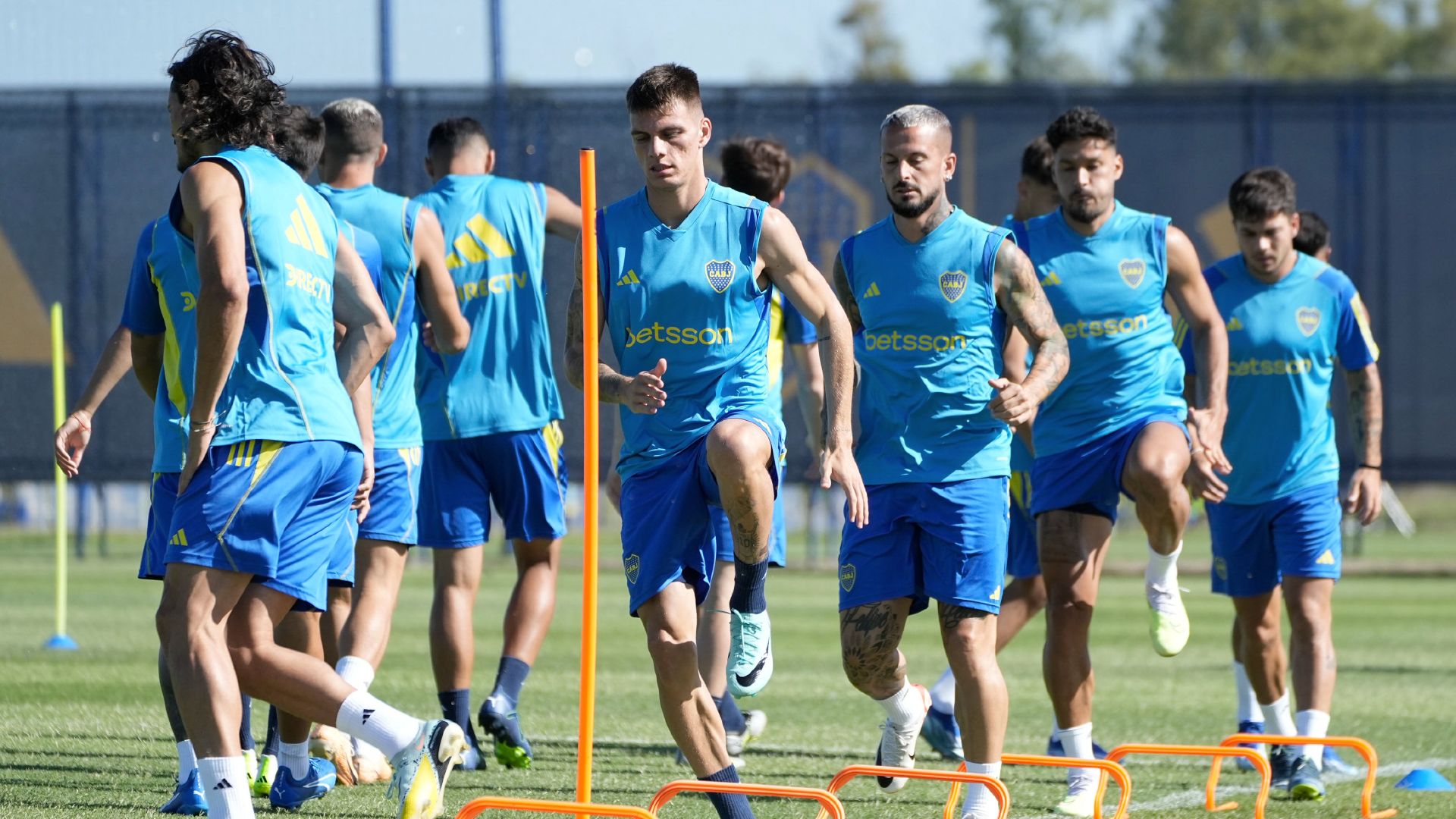 Boca entrenamiento 2024