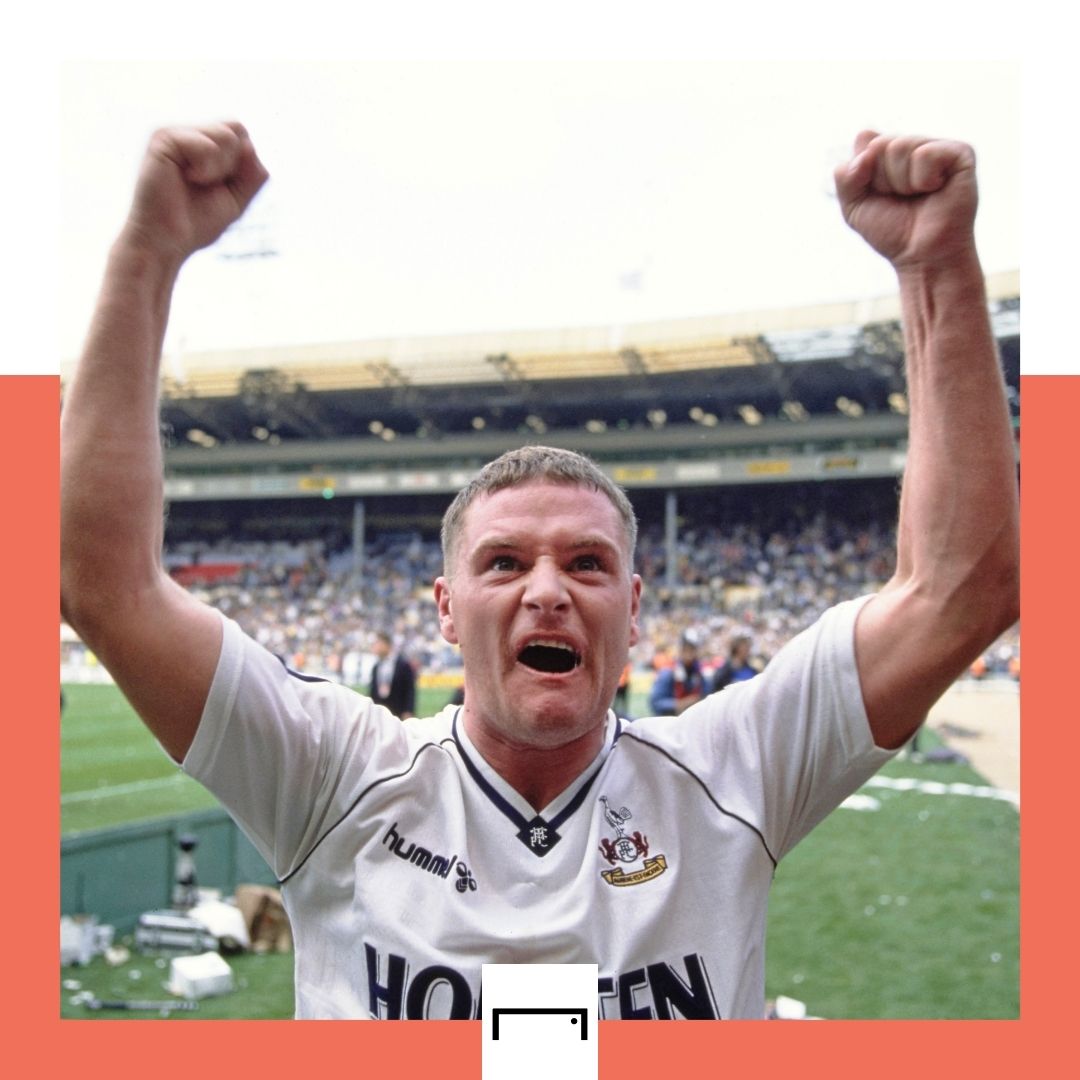 Paul Gascoigne Tottenham FA Cup 1991 Wembley