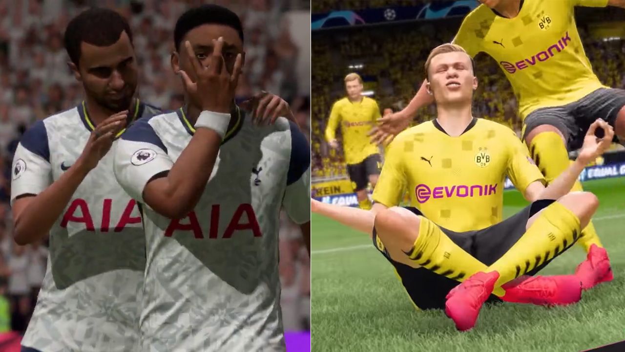 FIFA 21 comemorações