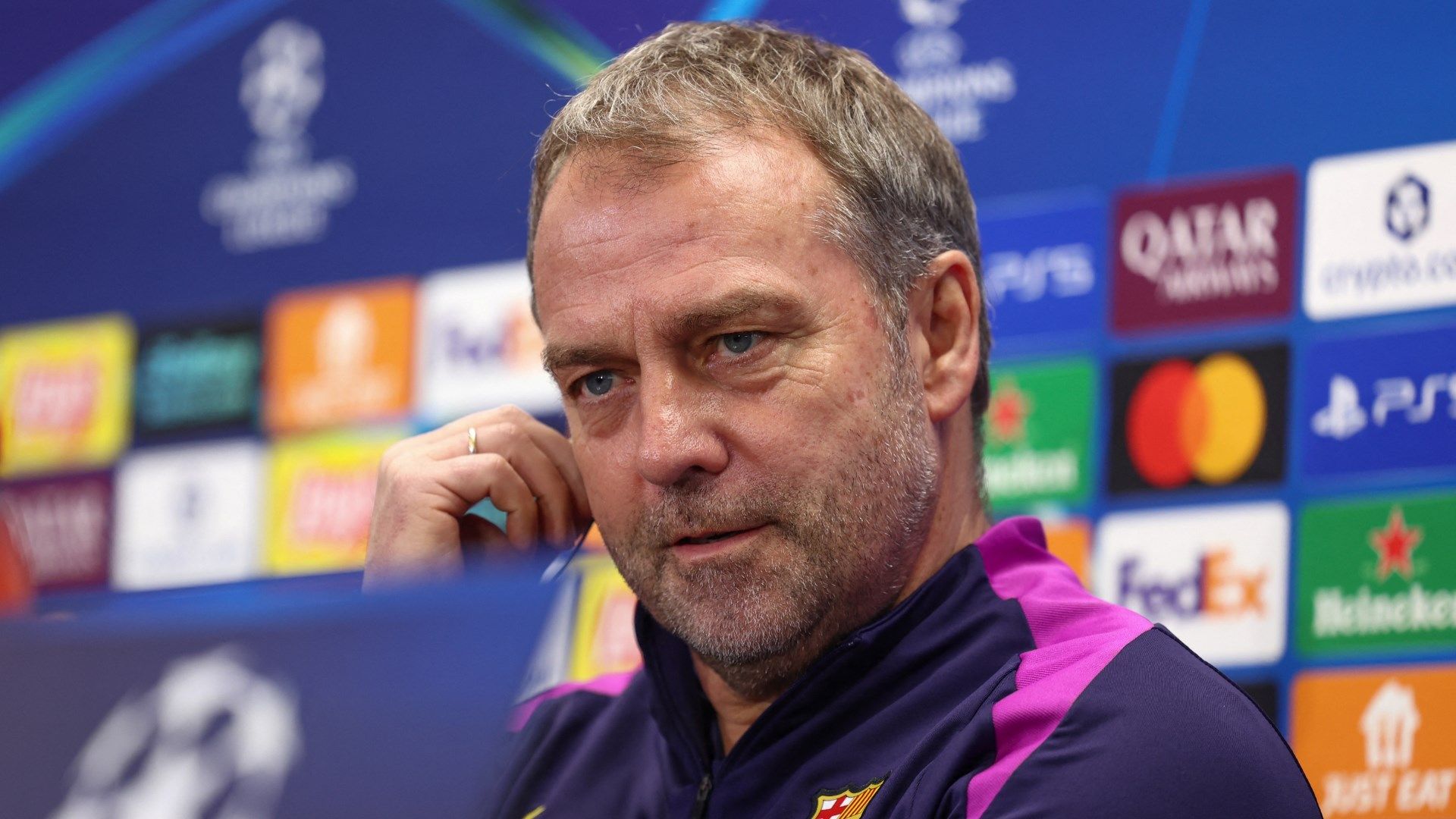 Hansi Flick Barcelona 2026