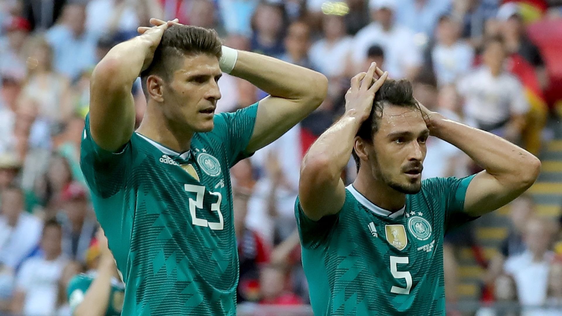 South Korea Germany Mario Gomez Mats Hummels