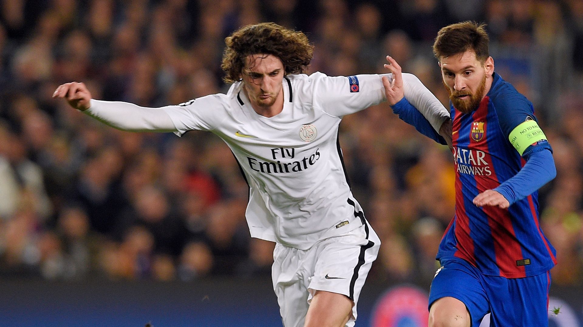 Adrien Rabiot Messi PSG Barcelona