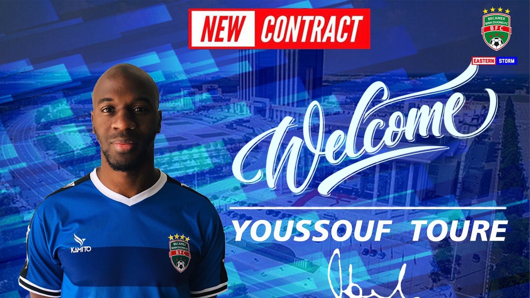 Youssouf Toure | Binh Duong's new signing preparing for V.League 2020
