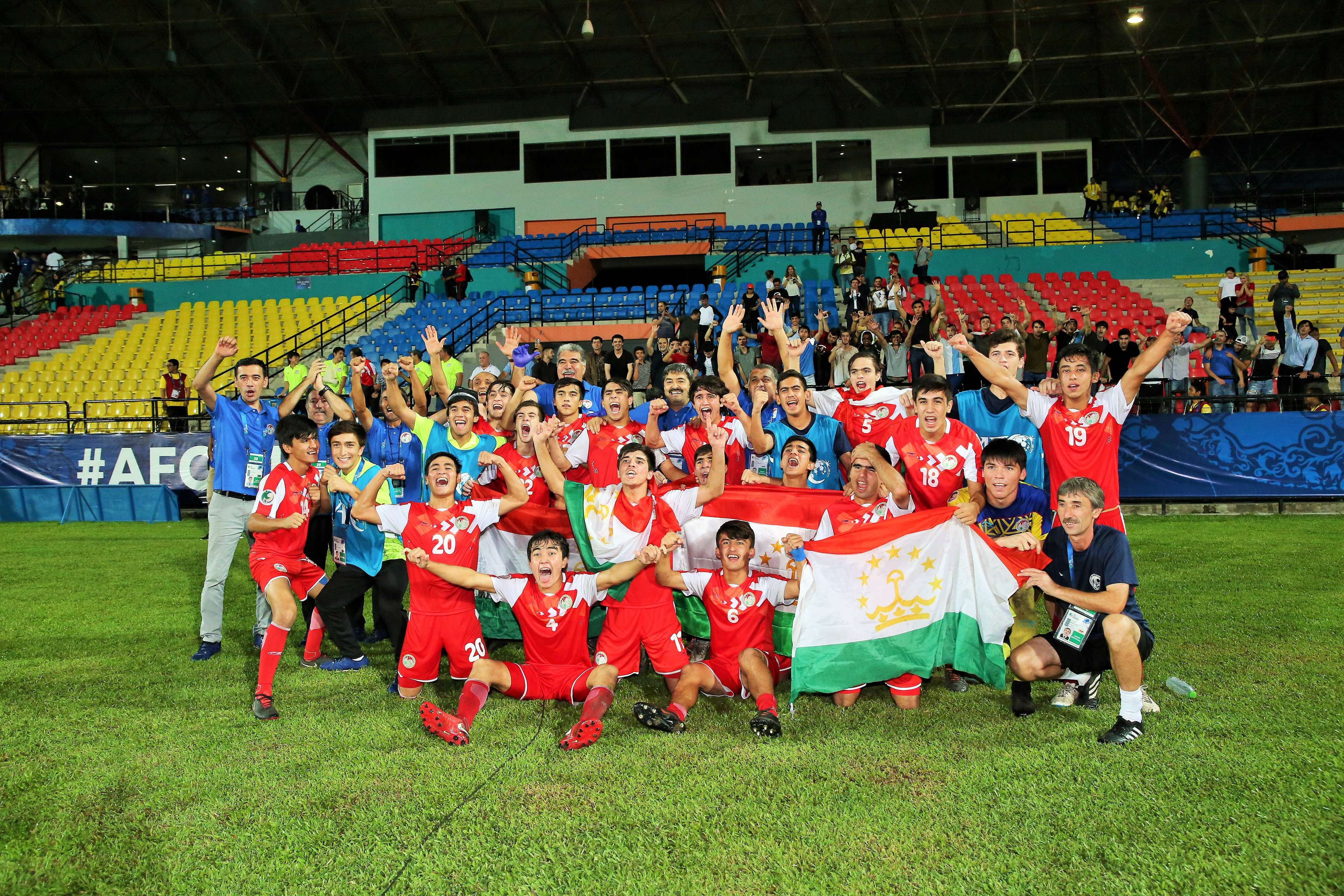 Tajikistan U16, AFC u16 Championship, 05102018
