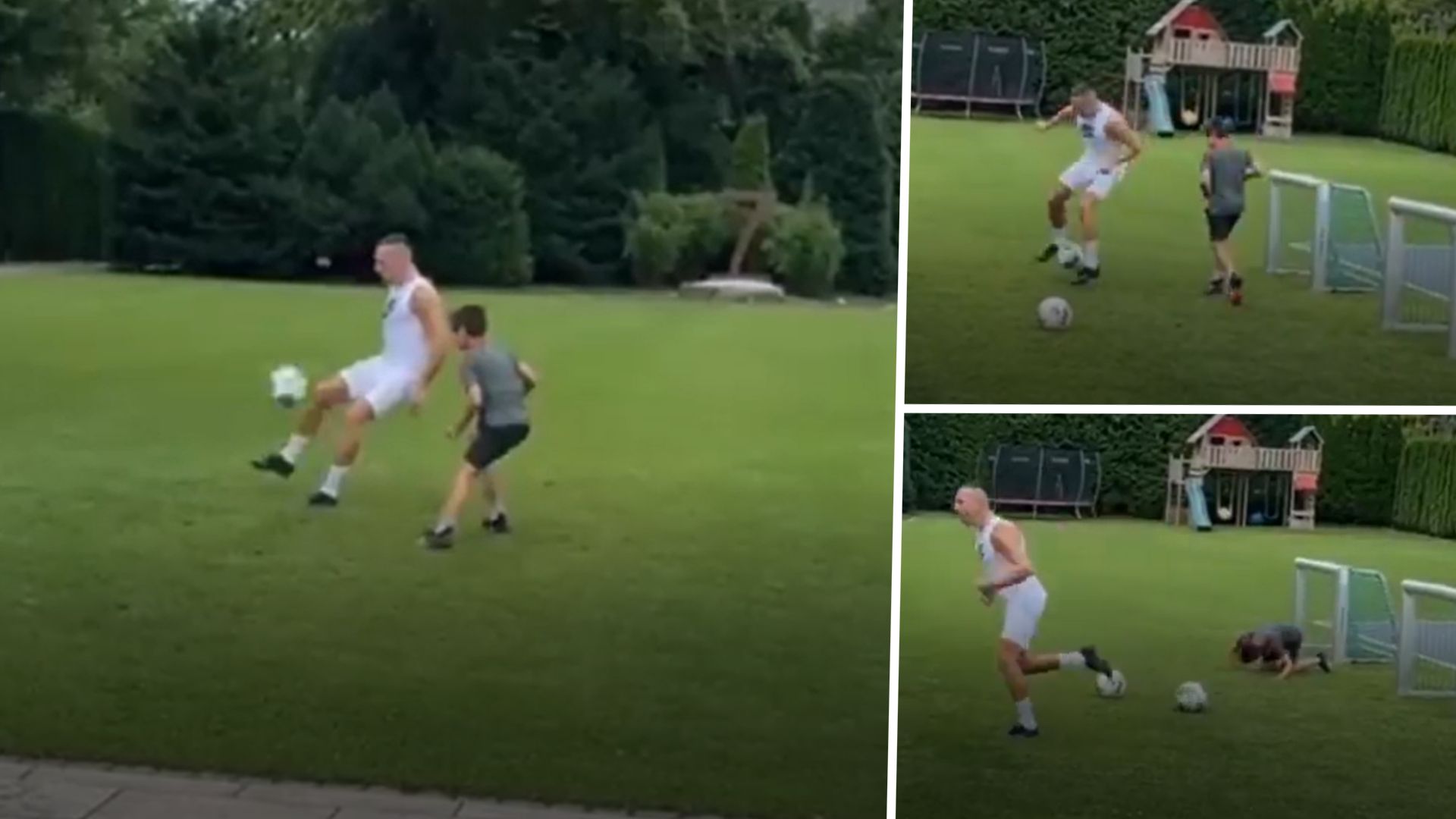 FRANCK RIBERY SOHN VIDEO PANNA SKILLS