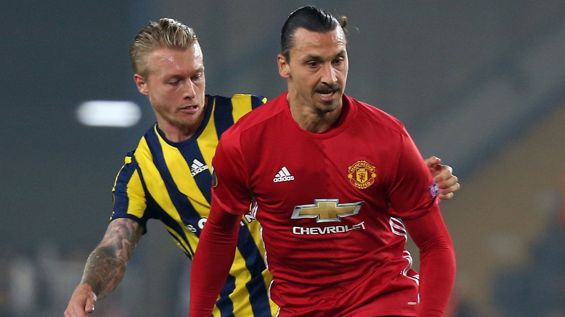 Simon Kjaer, Zlatan Ibrahimovic 11032016