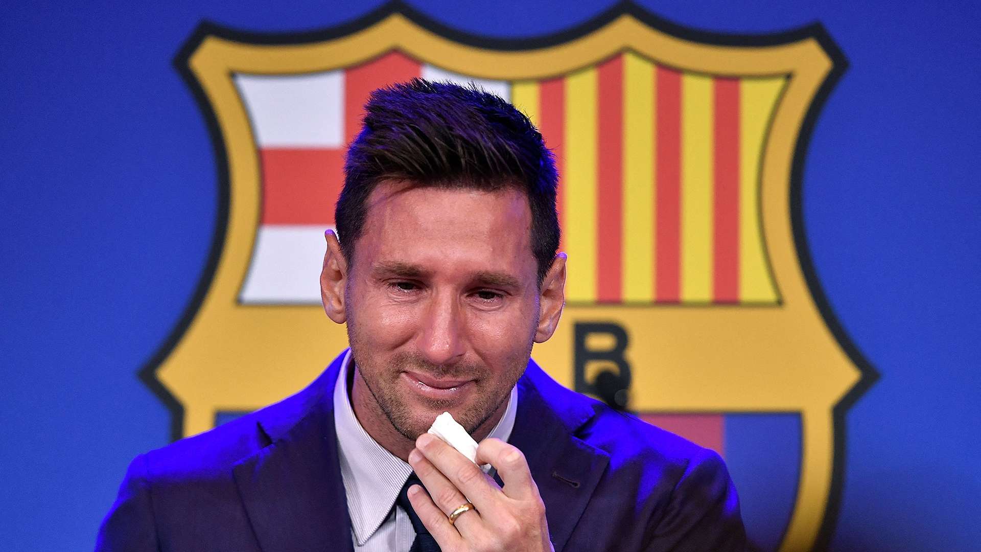 Lionel Messi Barcelona Press Conference