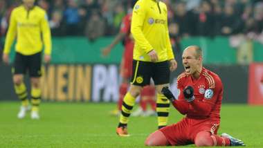 Arjen Robben Bayern Dortmund 2013