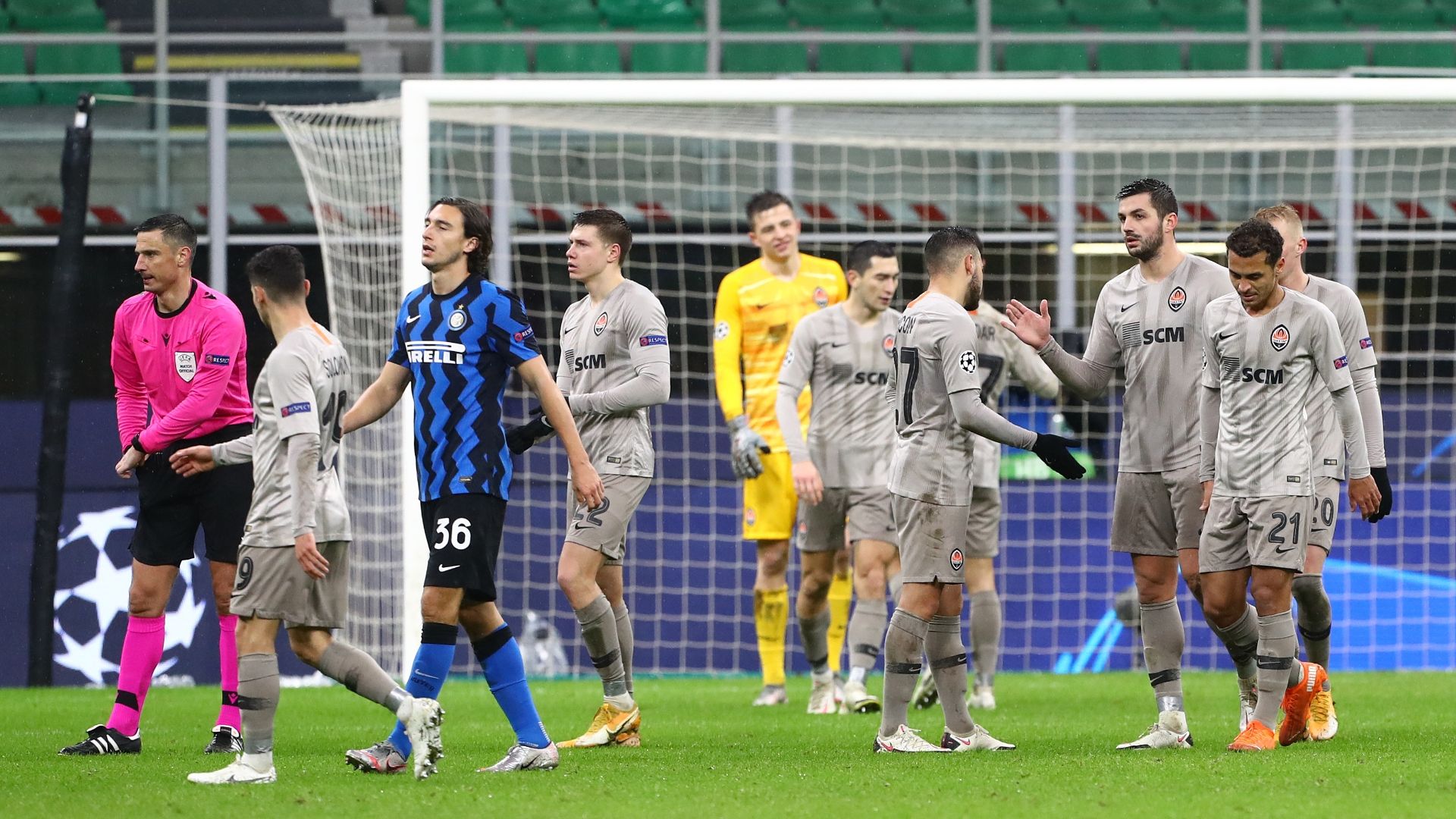 Inter Shakhtar Champions League