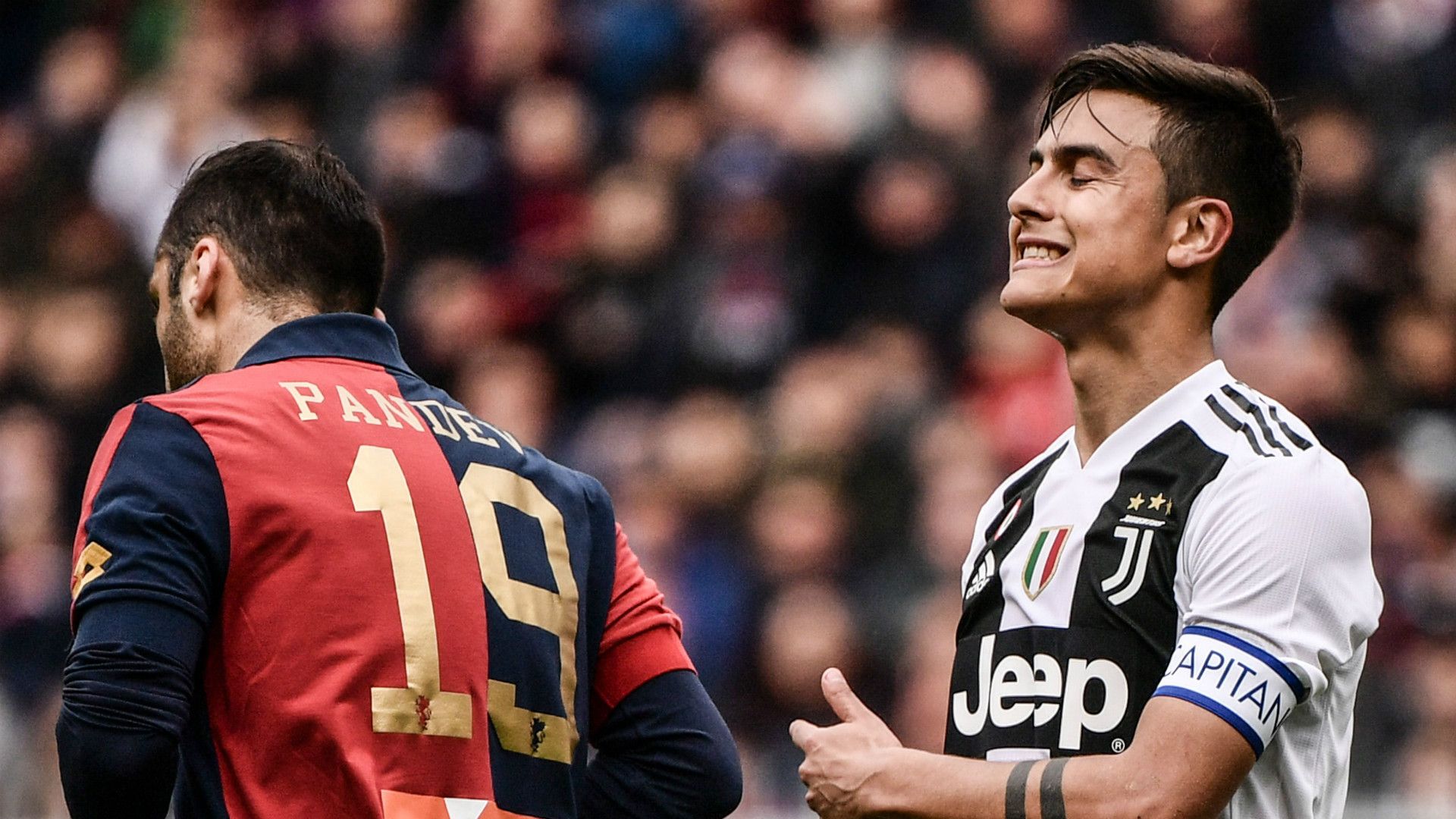 Paulo Dybala Goran Pandev Genoa Juventus