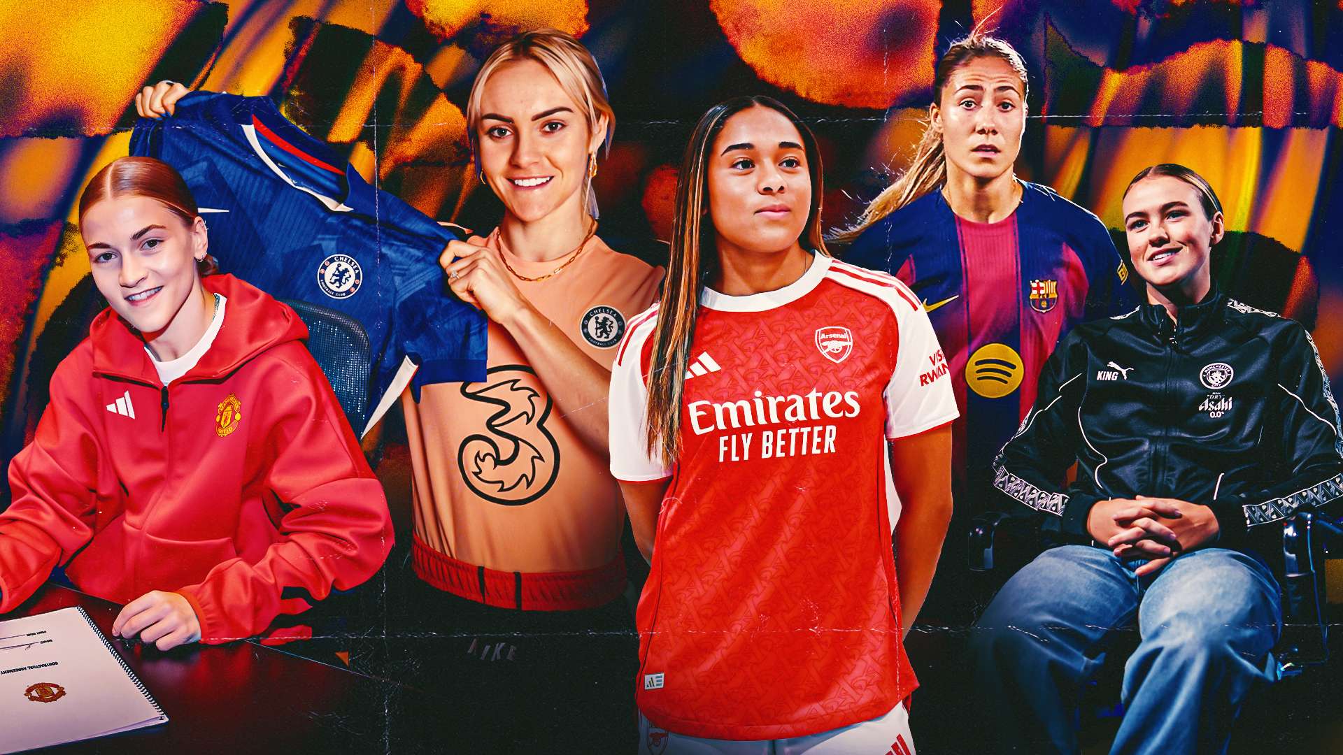 Women's-Transfer-Grades Grace Clinton, Jess Park, Olivia Smith and GOAL's transfer grades for the biggest women's deals of the 2025 summer transfer window