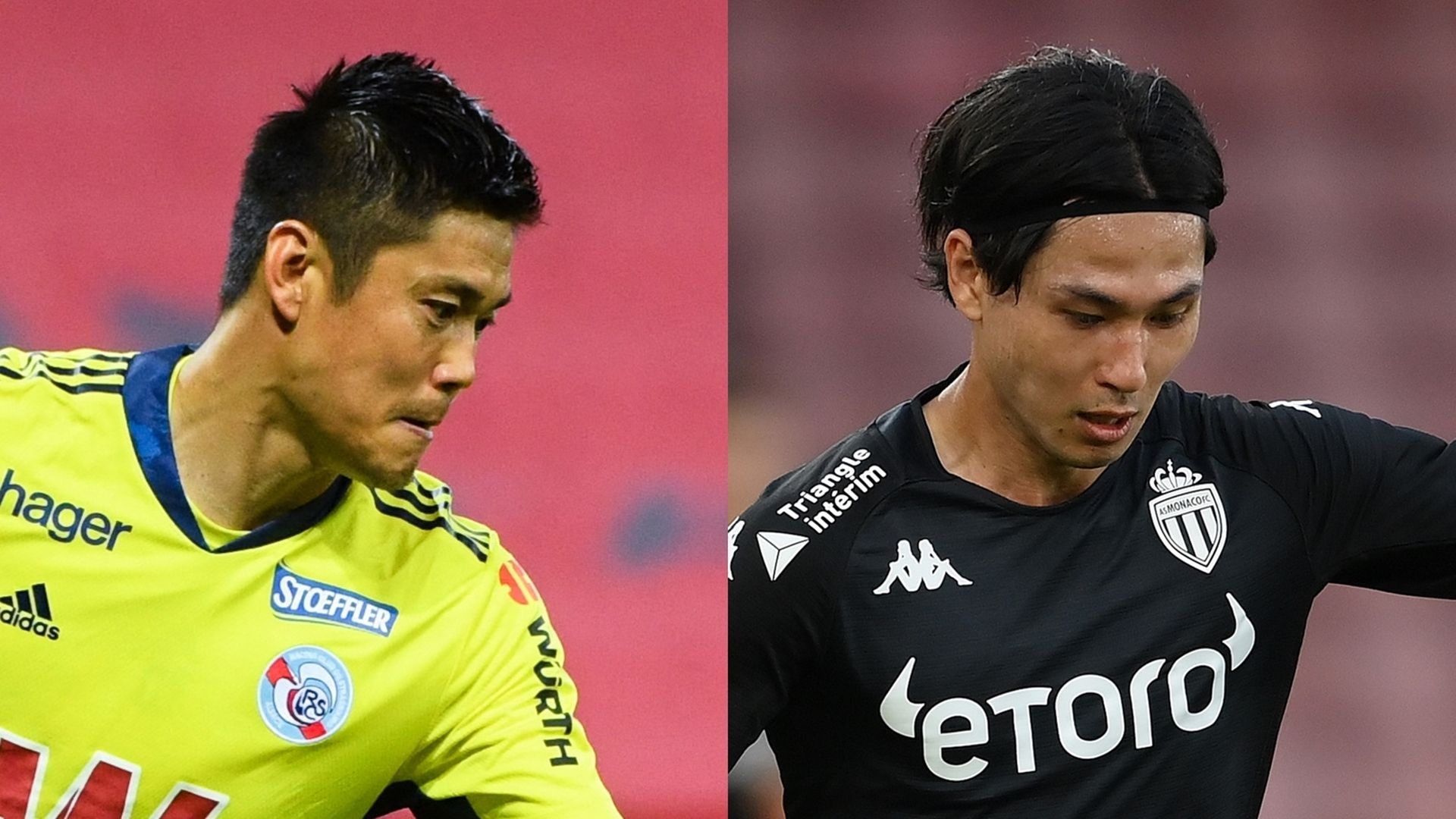 Eiji Kawashima_Strasbourgs vs Takumi Minamino_Monaco