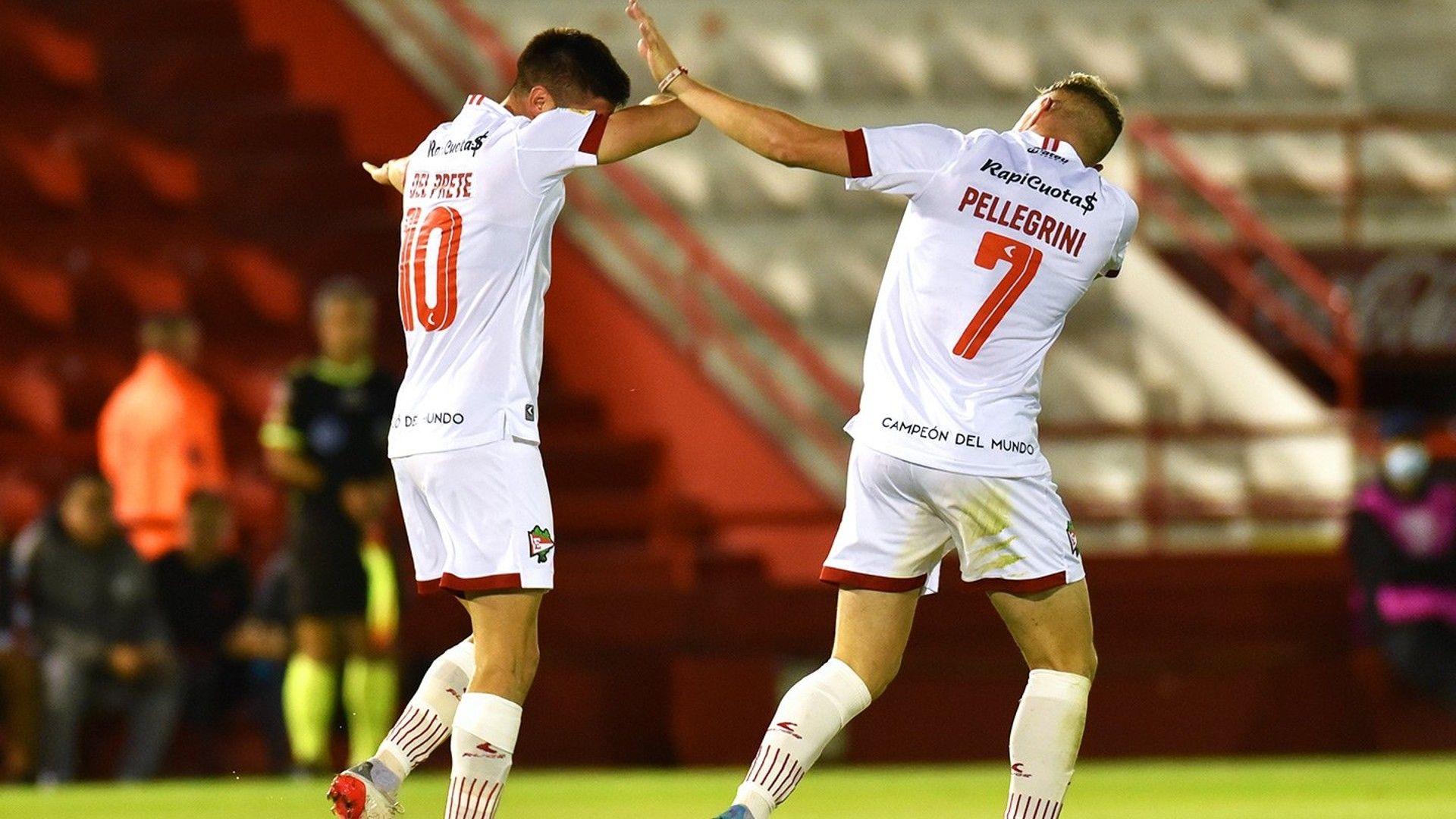 Del Prete Pellegrini Barracas Central Estudiantes Copa Liga Profesional 16042022