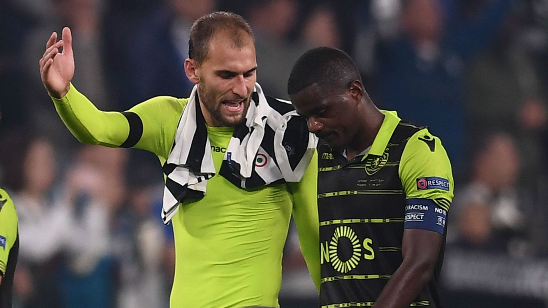 Bas Dost William Carvalho Sporting 2017-18