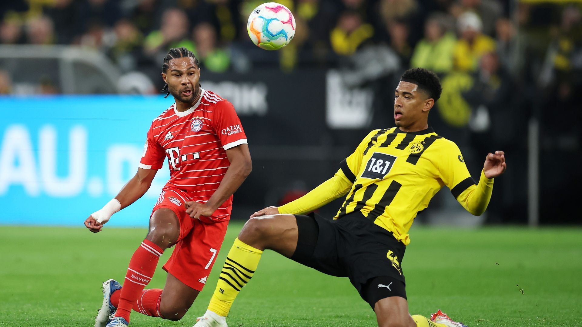 Serge Gnabry Jude Bellingham Bayern Munich 2022-23