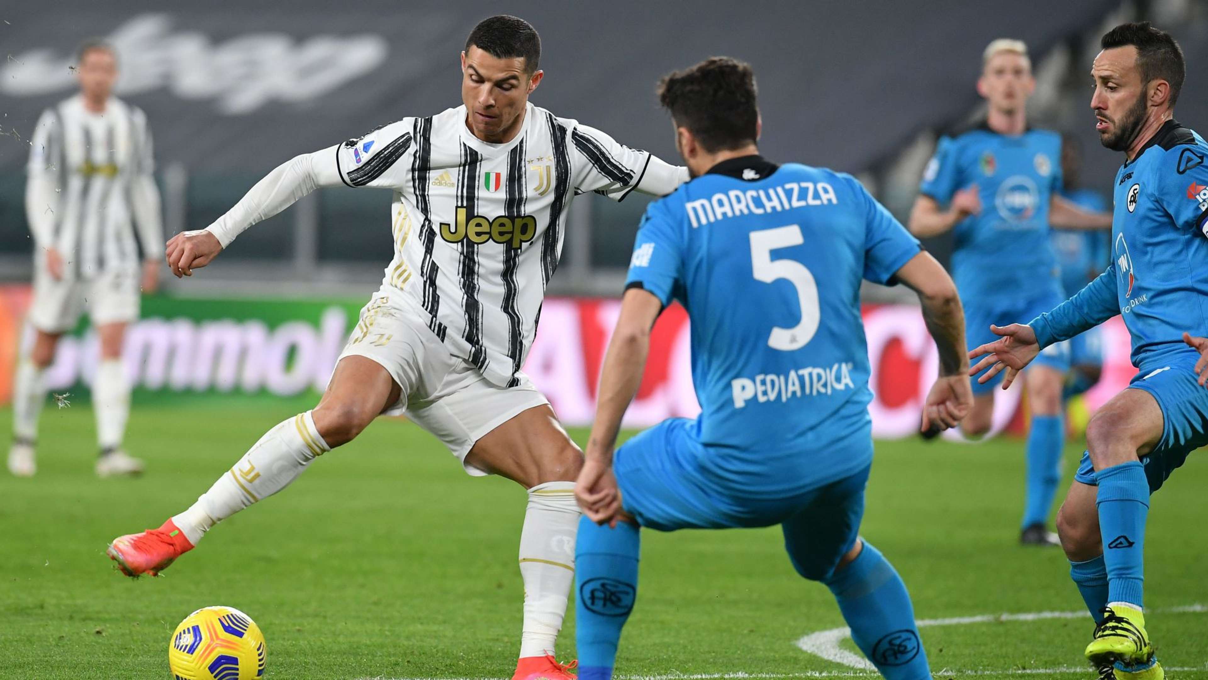 Cristiano Ronaldo Juventus Spezia Serie A