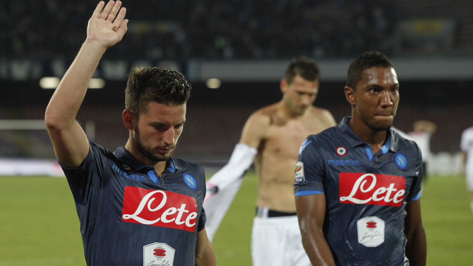 Dries Mertens Jonathan De Guzman Napoli