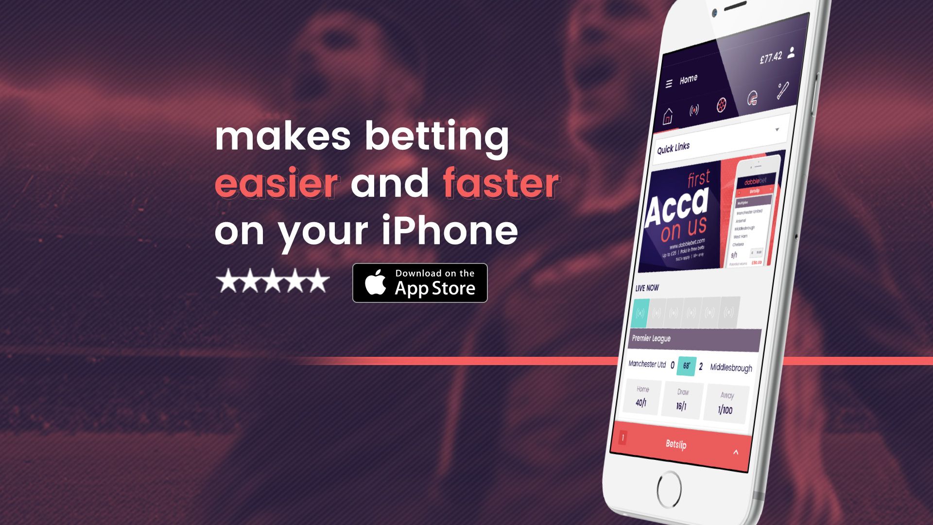 dabblebet mobile app