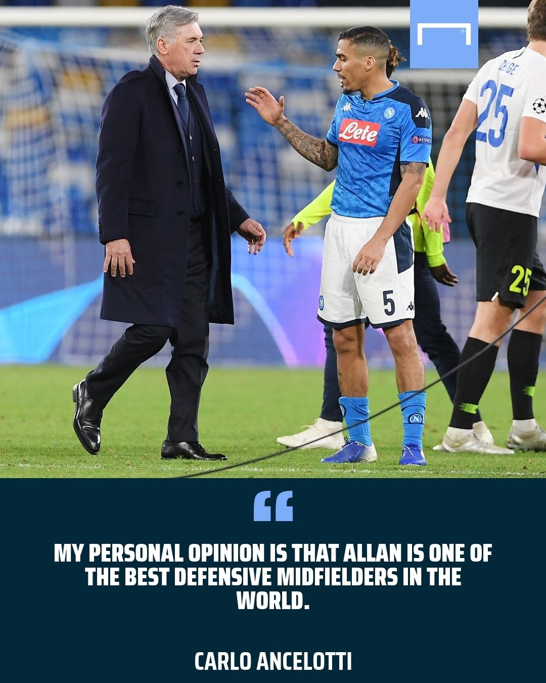 Carlo Ancelotti Allan Napoli GFX