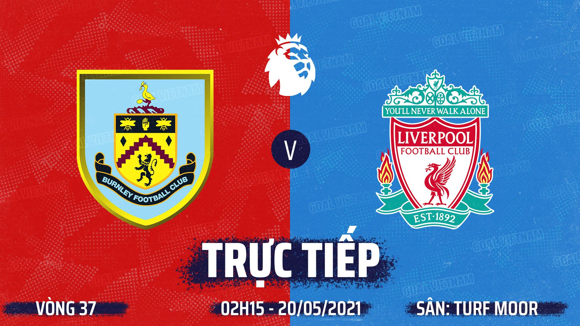 Live Burnley vs Liverpool Premier League 2020/21 GFX