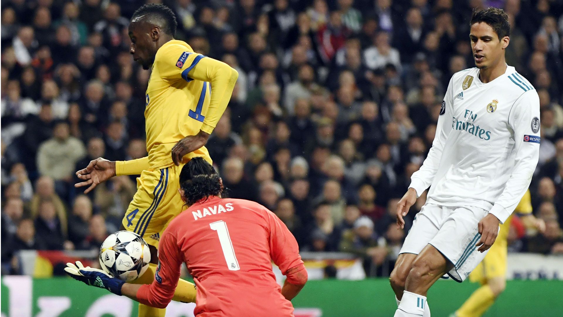 Blaise Matuidi Keylor Navas Real Madrid Juventus UEFA Champions League