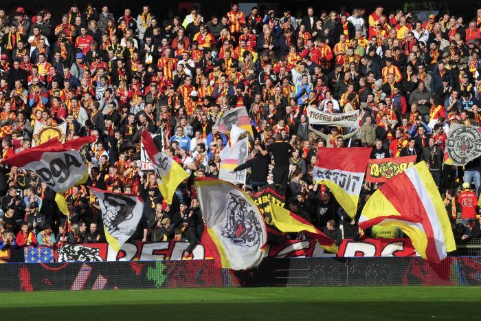 RC Lens supporters