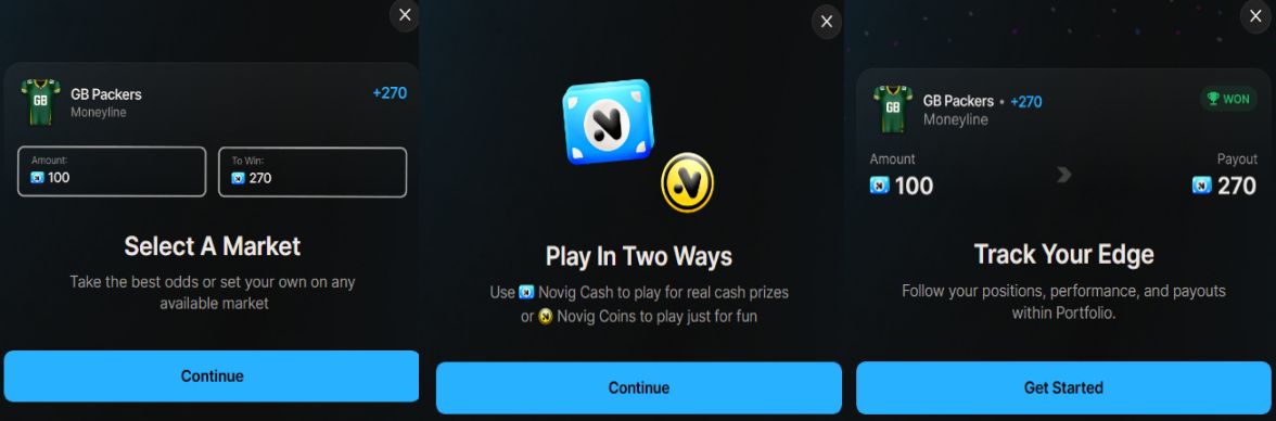 how does novig cash work