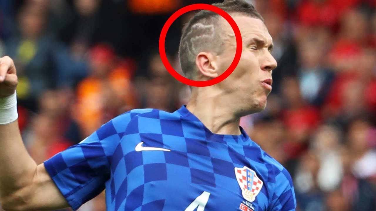 Perisic's hair