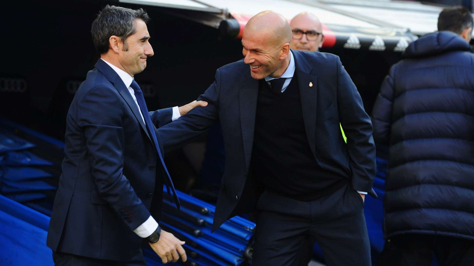 Ernesto Valverde & Zinedine Zidane