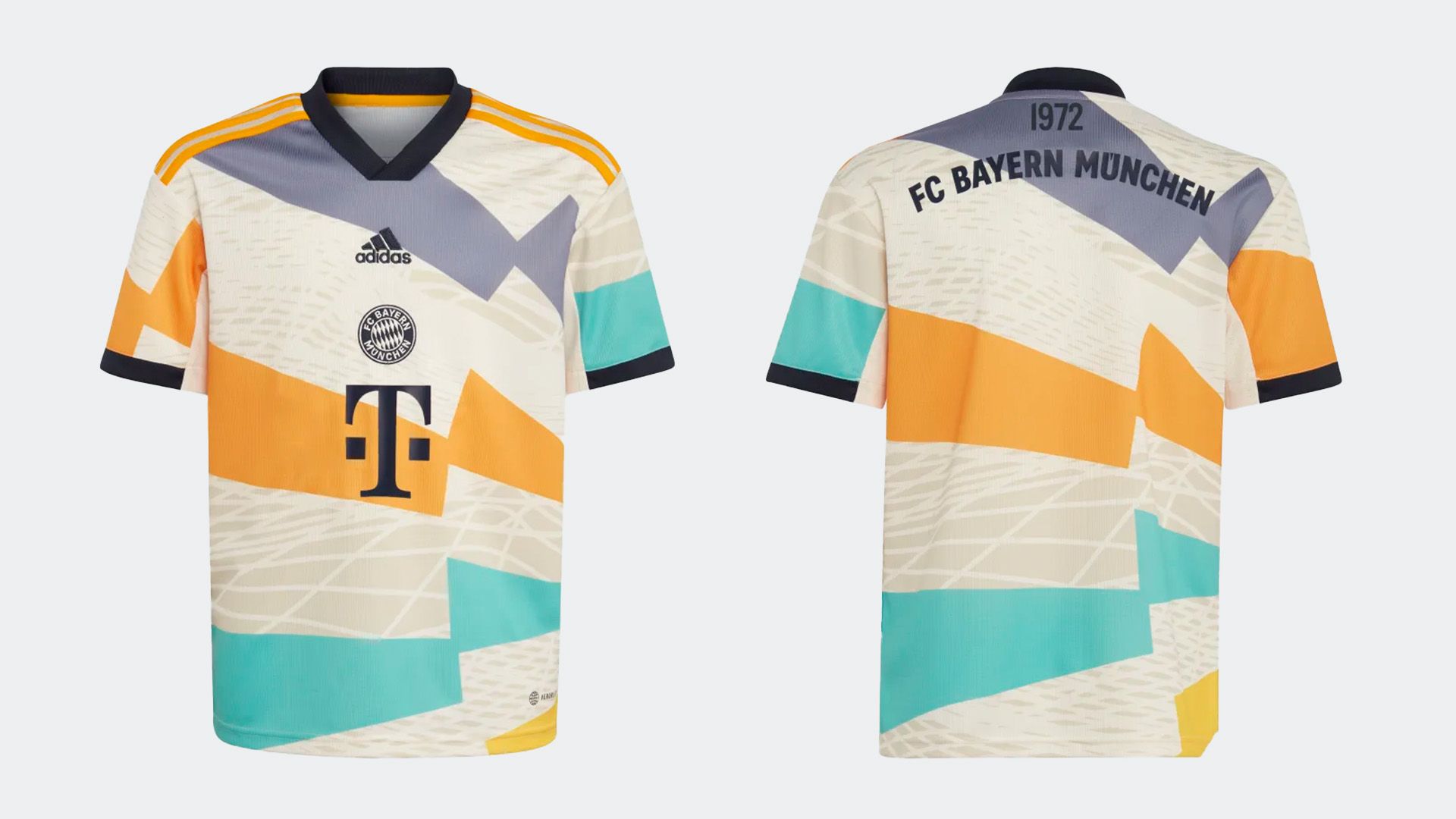 Zum 50. Jubiläum des Olympiastadions präsentierten die Bayern ein Sondertrikot.