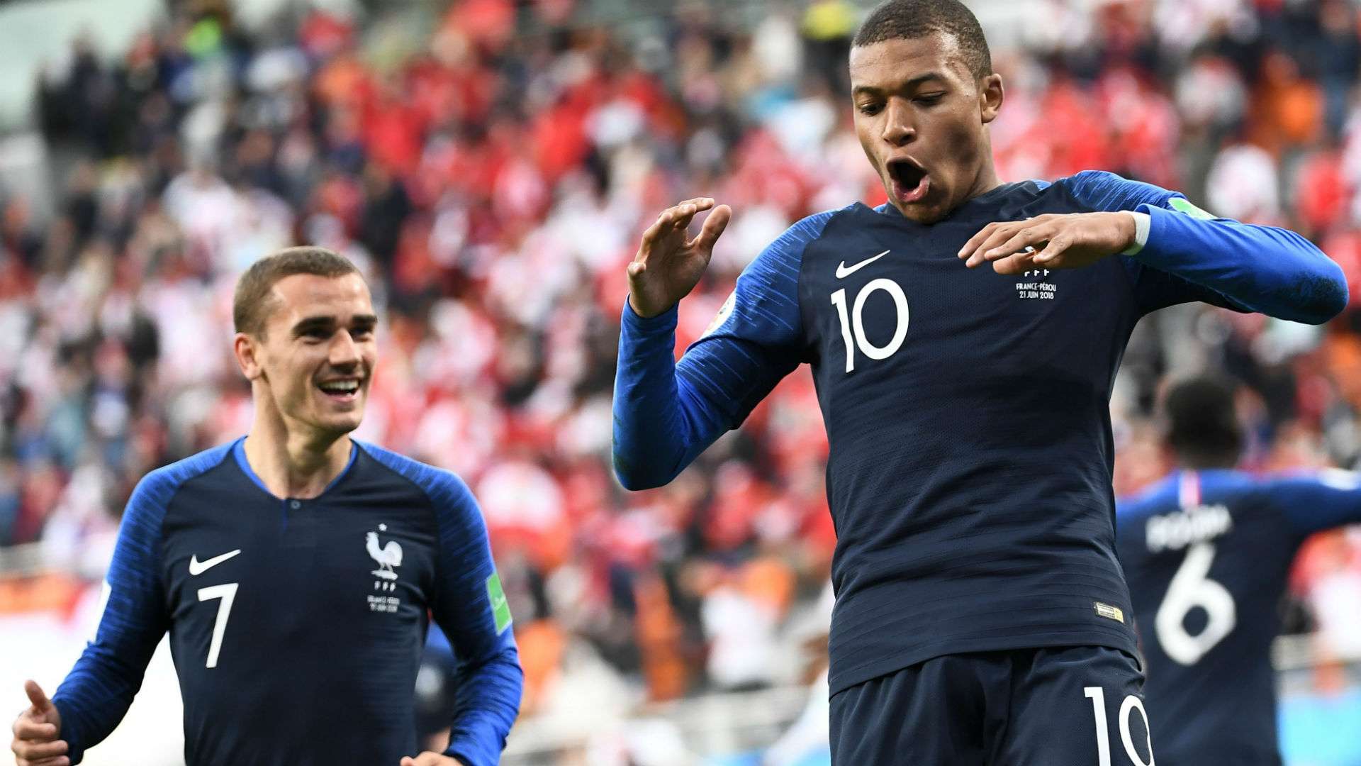 Kylian Mbappe France Peru World Cup 2018 21062018.jpg