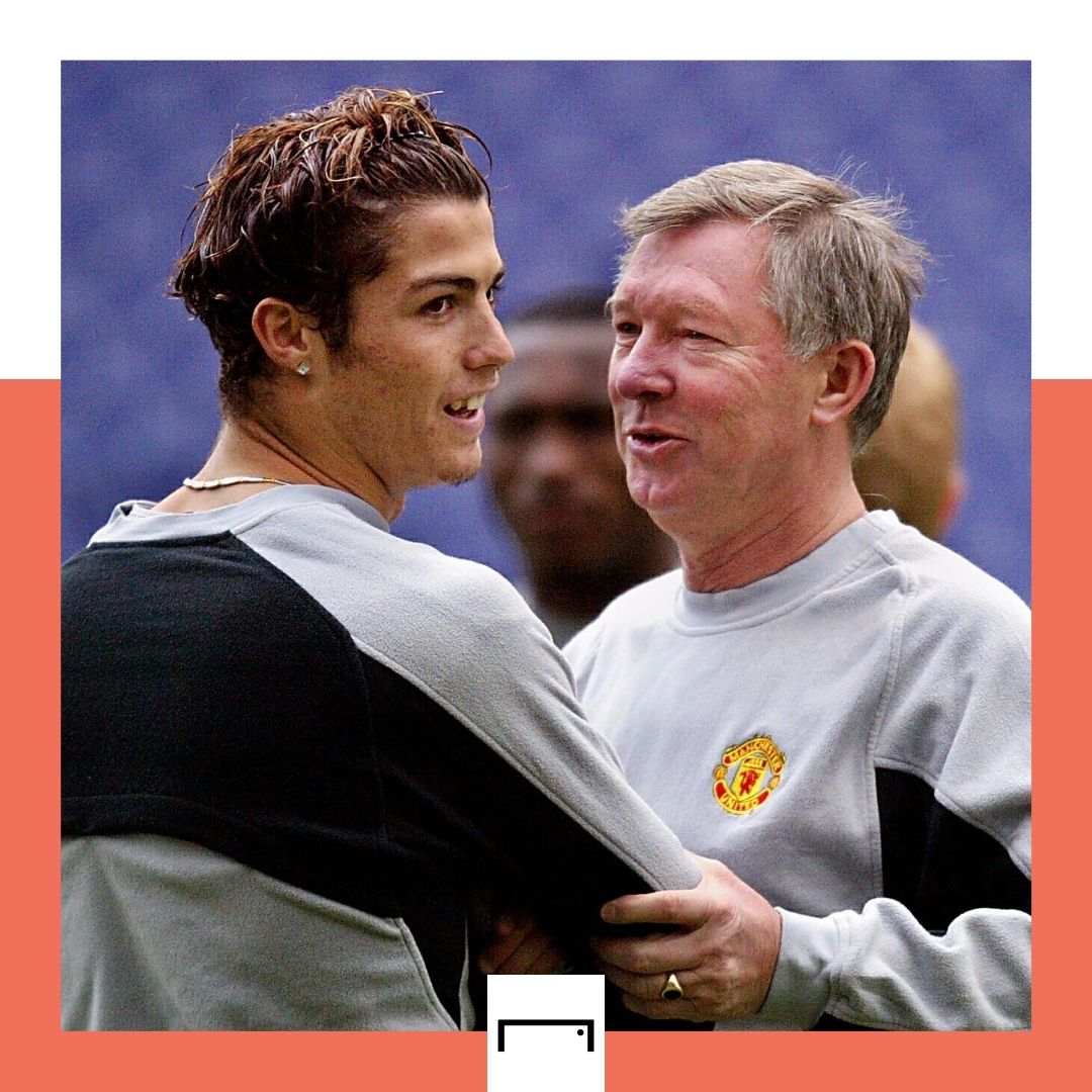Cristiano Ronaldo Sir Alex Ferguson