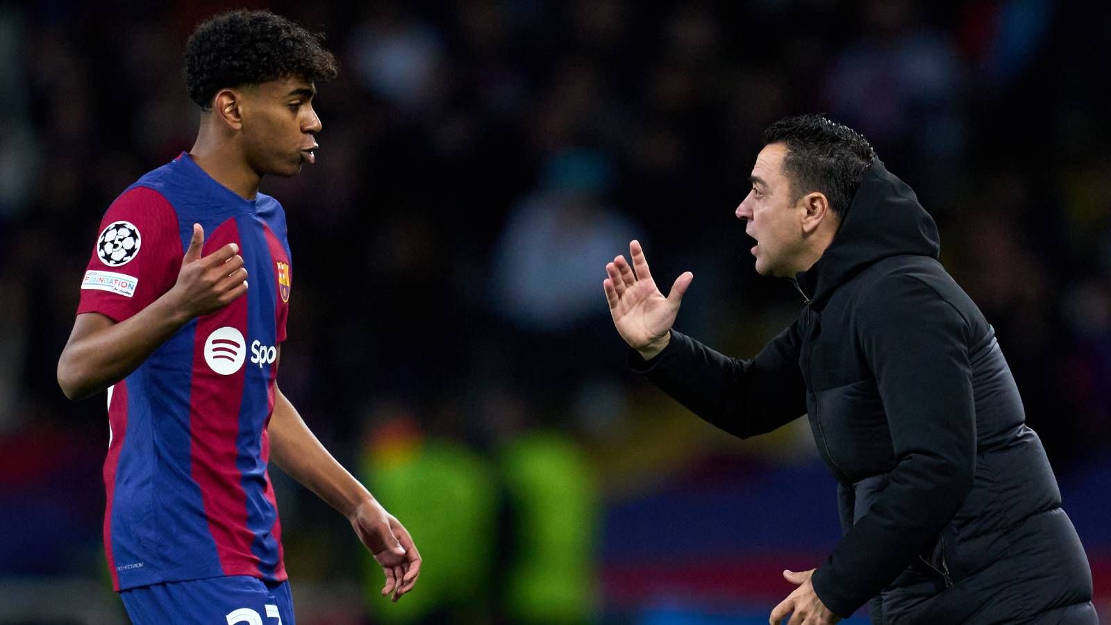 Xavi & Lamine Yamal