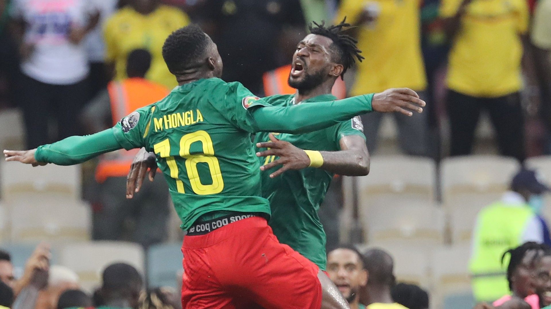 Martin Hongla of Cameroon.